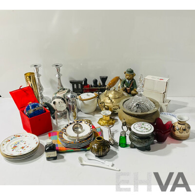 Large Collection Decorator Wares Including Silver Plate, Porcelain and More