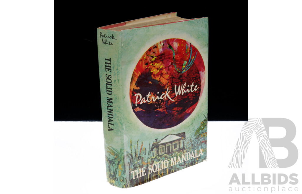 First Edition, the Solid Mandala, Patrick White, Eyre & Spottiswoode, London, 1966, Hardcover with Dust Jacket