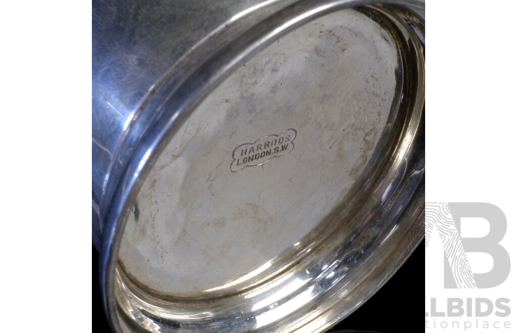 Antique George V Harrods Sterling Silver Beaker, London, 1912