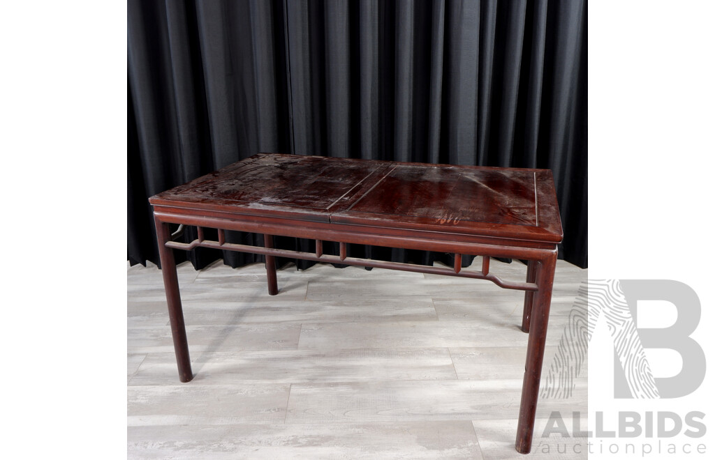 Chinese Rosewood Dining Table