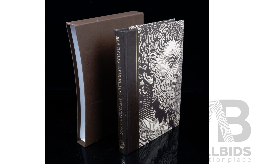 Meditations, Marcus Aurelius, Folio Society, 2002, Hardcover in Slip Case