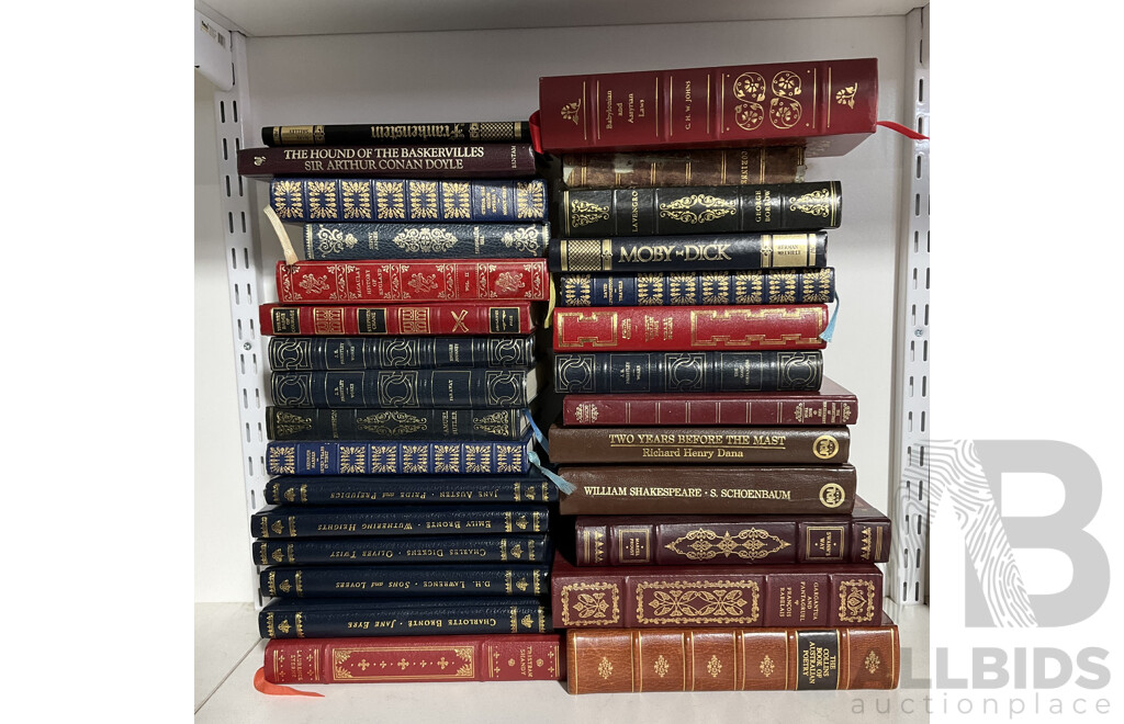 Collection Vintage and Other Books of Great Literature, Travel and More ,Some with Fancy Bindings