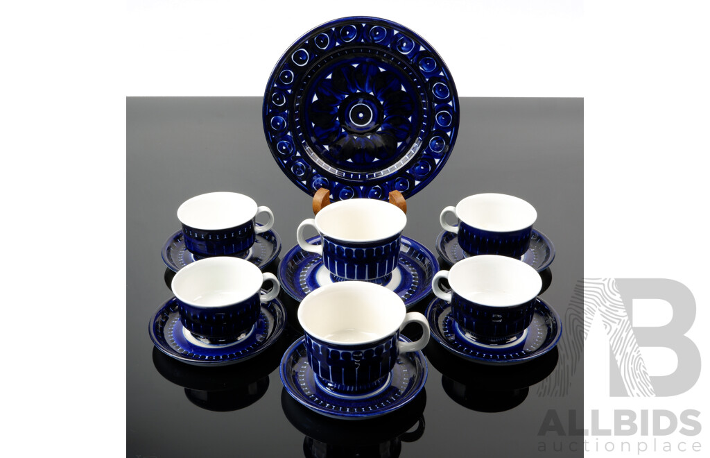 Vintage Arabia 13 Piece Coffee Service by Ulla Procopé