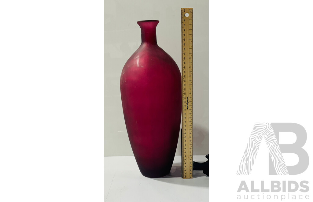 Hand Made Spanish Albi Recycled Glass Vase