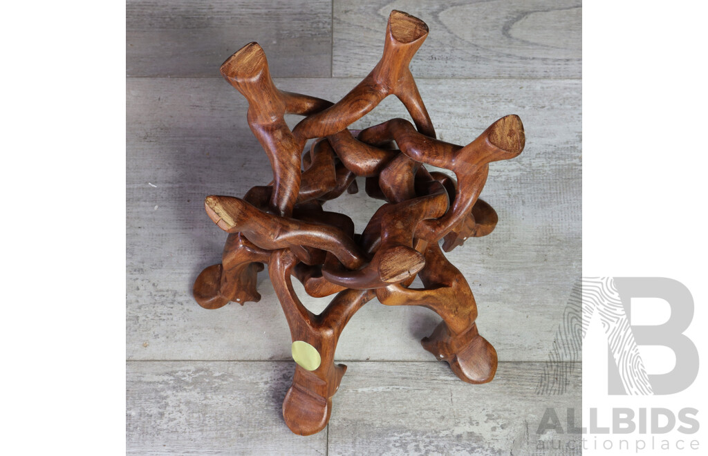 Interlocking Folding Figural Table Bases (2)