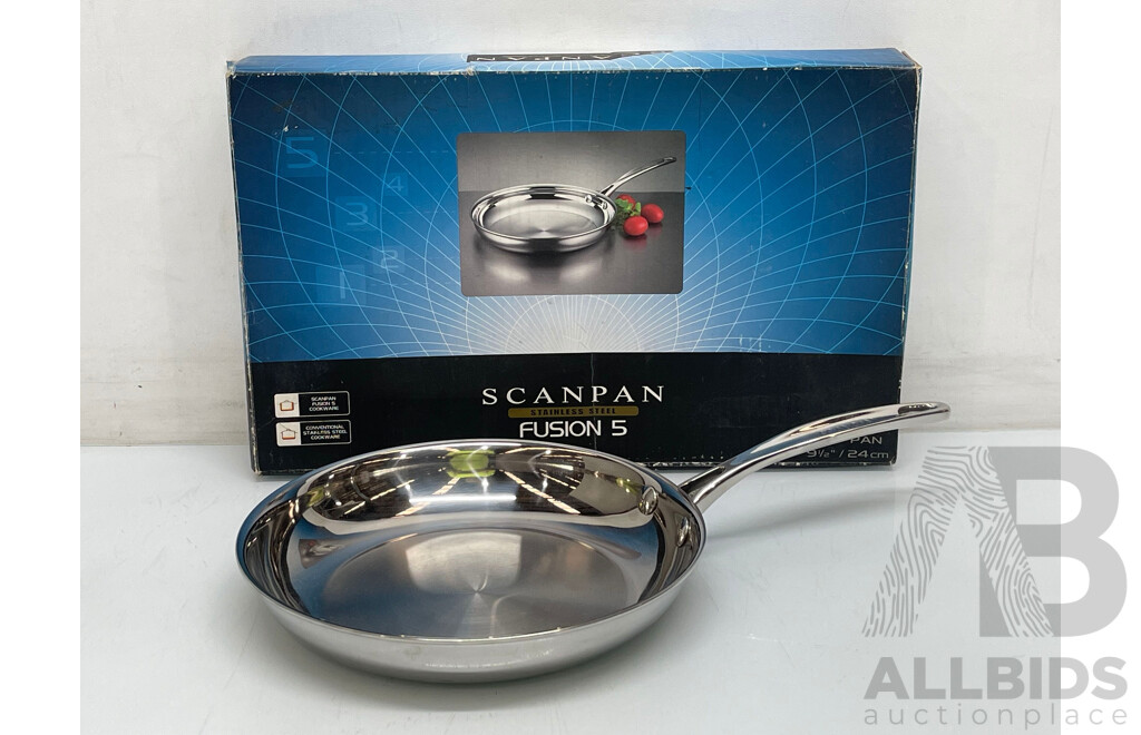 Scanpan Stainless Steel Fusion 5 Fry Pan - Brand New