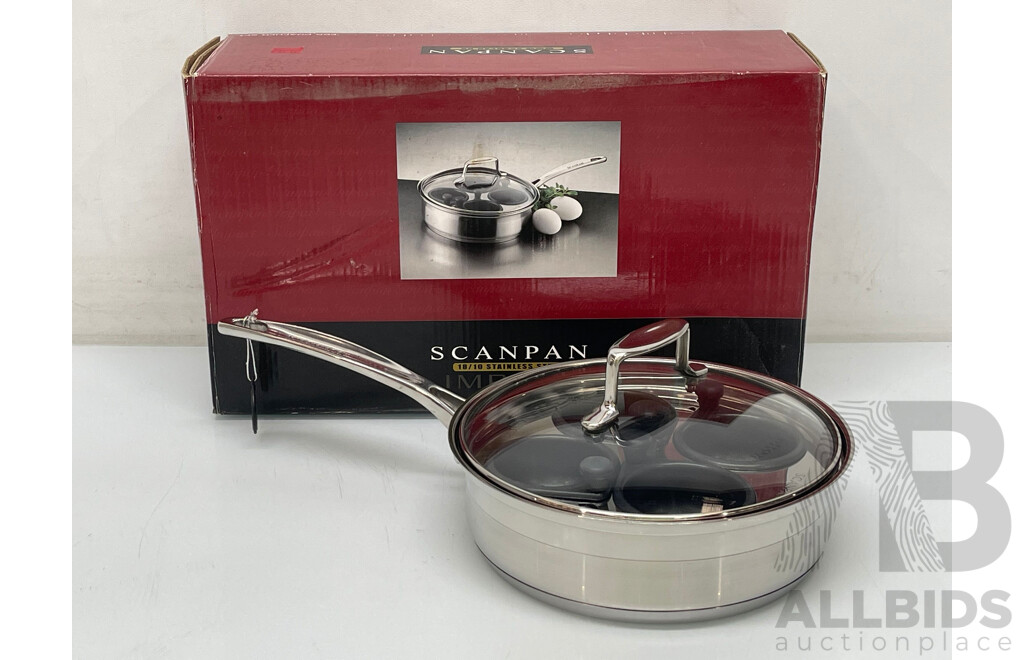 Scanpan Egg Poacher Set - Brand New