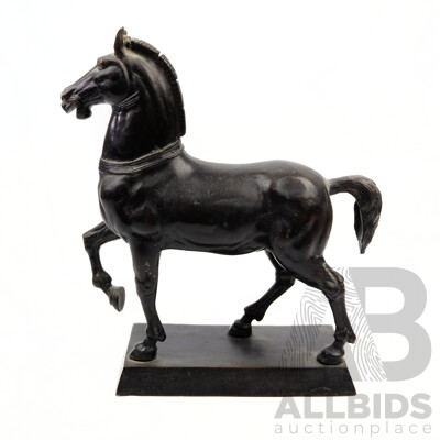Bronze Tang Style Equine Figure, Contemporary
