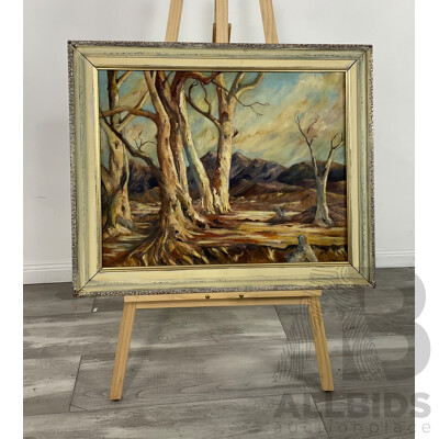 Colbran, Australian Landscape, Oil on Canvas