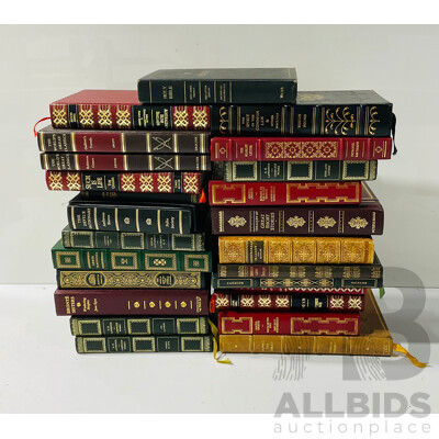 Collection Vintage and Other Books, Mostly Great Literature, Some in Fancy Bindings