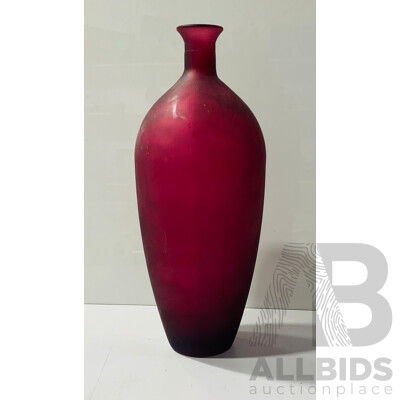 Hand Made Spanish Albi Recycled Glass Vase