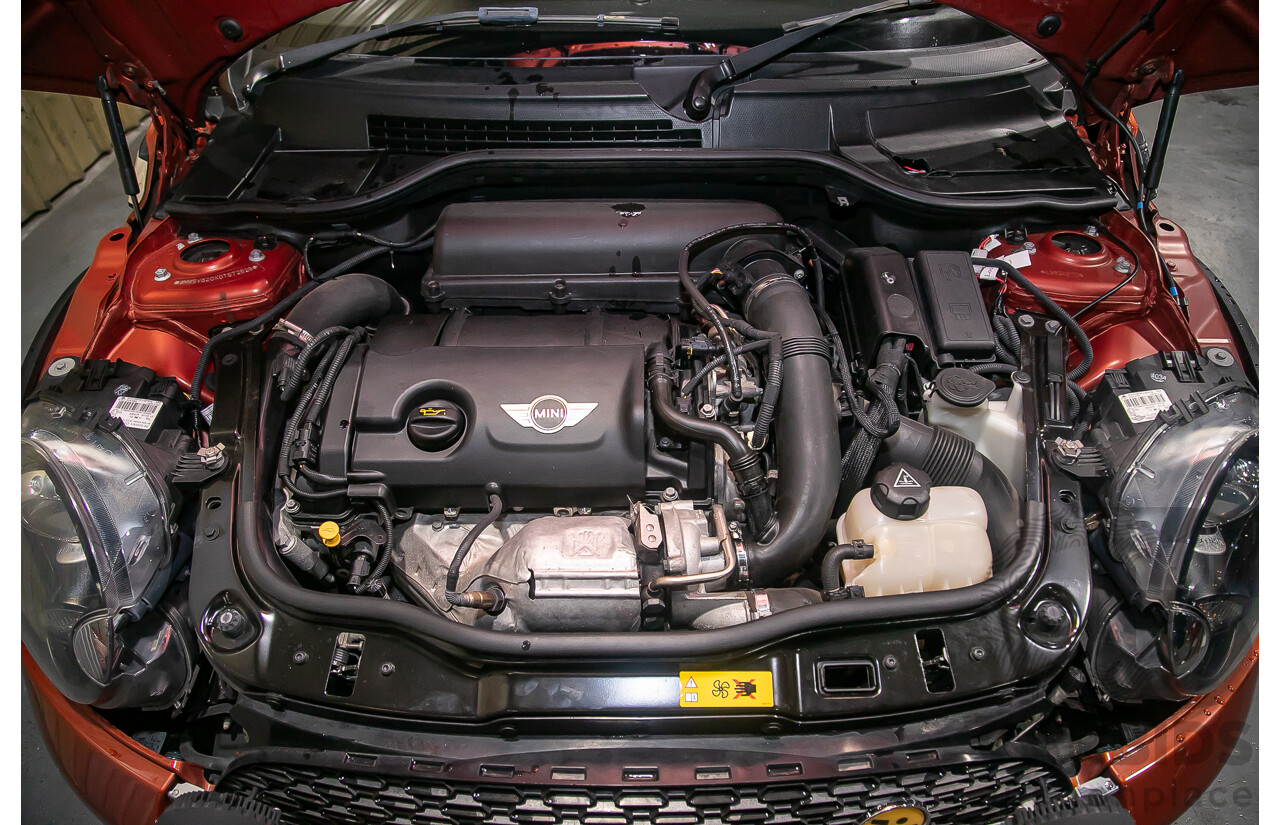 1/2014 Mini Cooper S R56 MY13 2d Hatchback Metallic Orange Turbo 1.6L