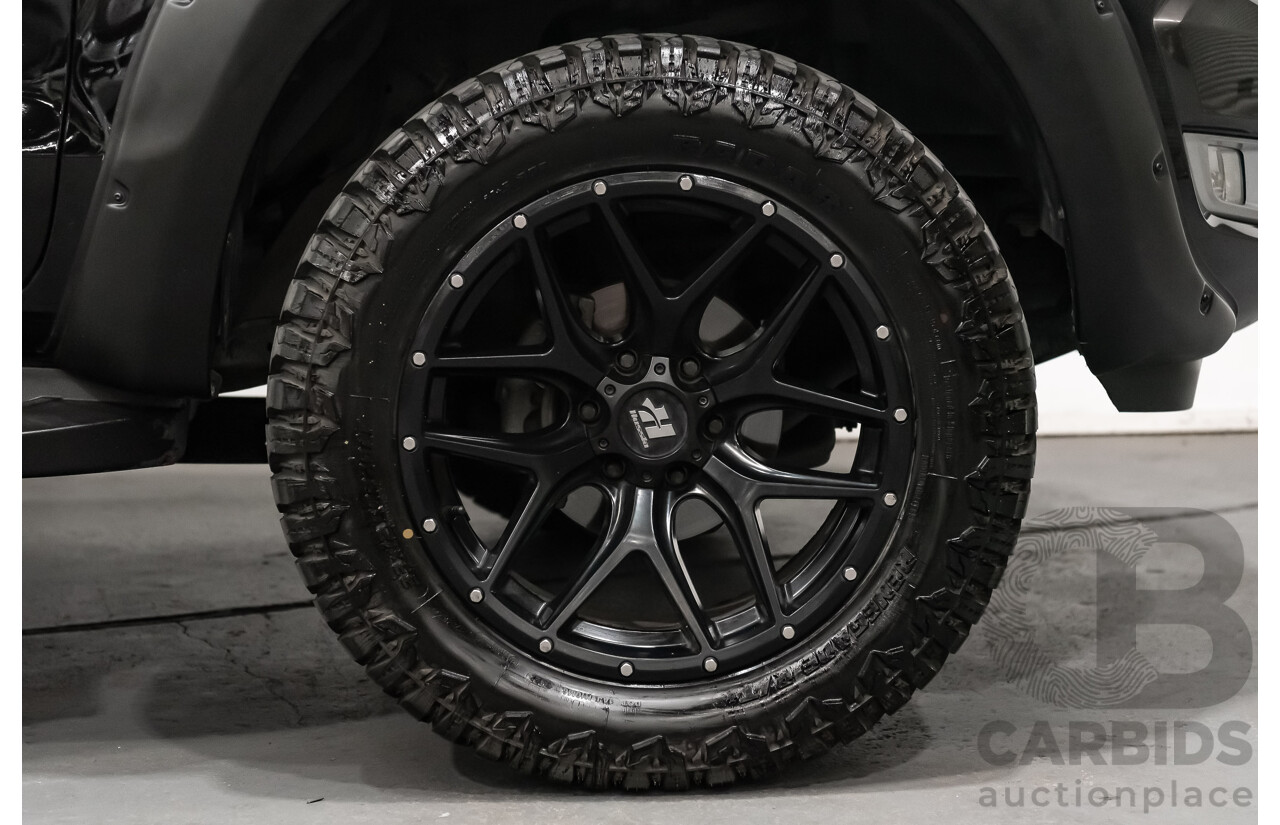 1/2018 Ford Ranger Wildtrak 3.2 (4x4) PX MKII Dual Cab P/Up Black Turbo Diesel 3.2L - Modified