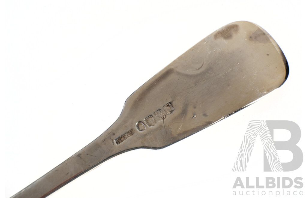 Antique Scotish Sterling Silver Fork by Herron, Glasgow, 1832