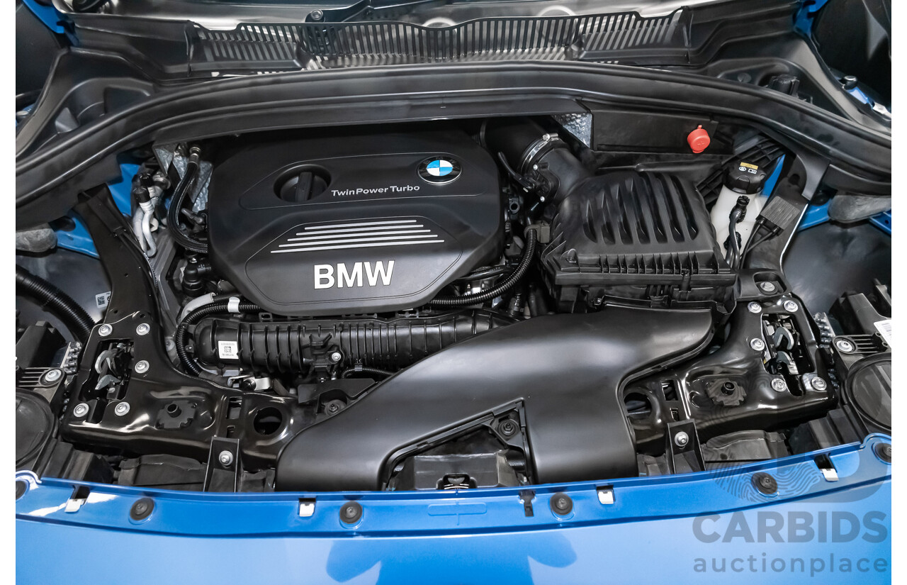 10/2016 BMW 220i Active Tourer Sportline M-Sport Pack F45 4d Wagon Estoril Blue Turbo 2.0L