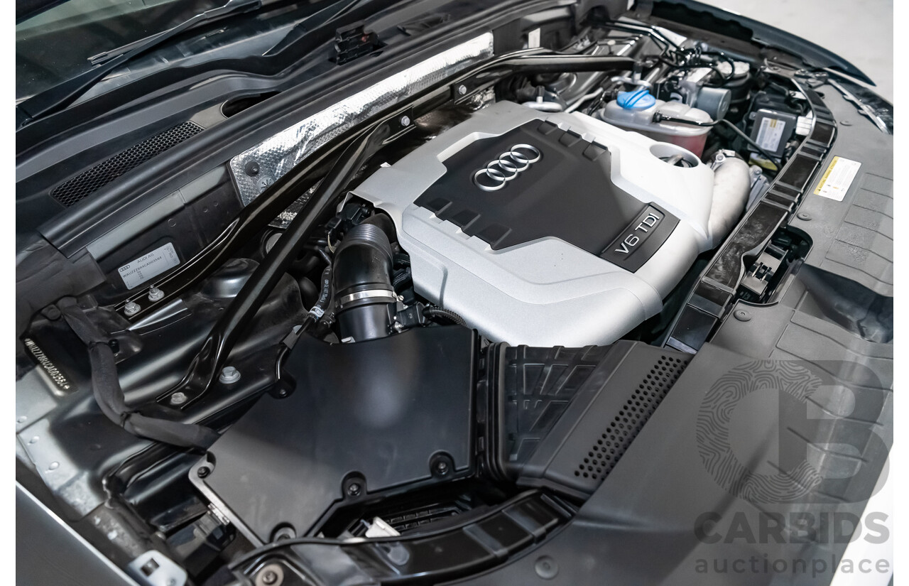 8/2011 Audi Q5 3.0 TDI Quattro (AWD) 8R MY11 4d Wagon Metallic Grey Turbo Diesel V6 3.0L