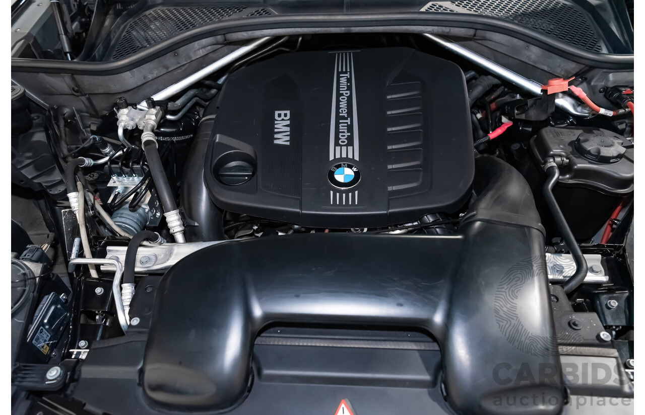 12/2013 BMW X5 Xdrive 30d (AWD) F15 4d Wagon Black Turbo Diesel 3.0L