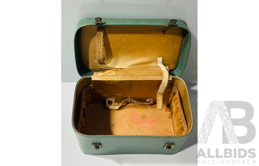 Vintage Vinyl Toiletry Case