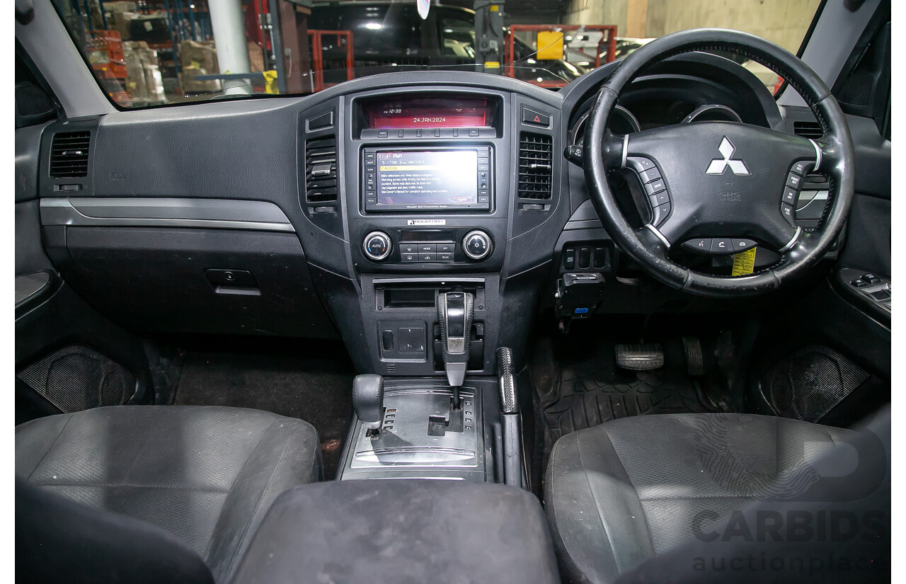 9/2011 Mitsubishi Pajero GLS LWB (4x4) NT MY11 4d Wagon Grey Turbo Diesel 3.2L