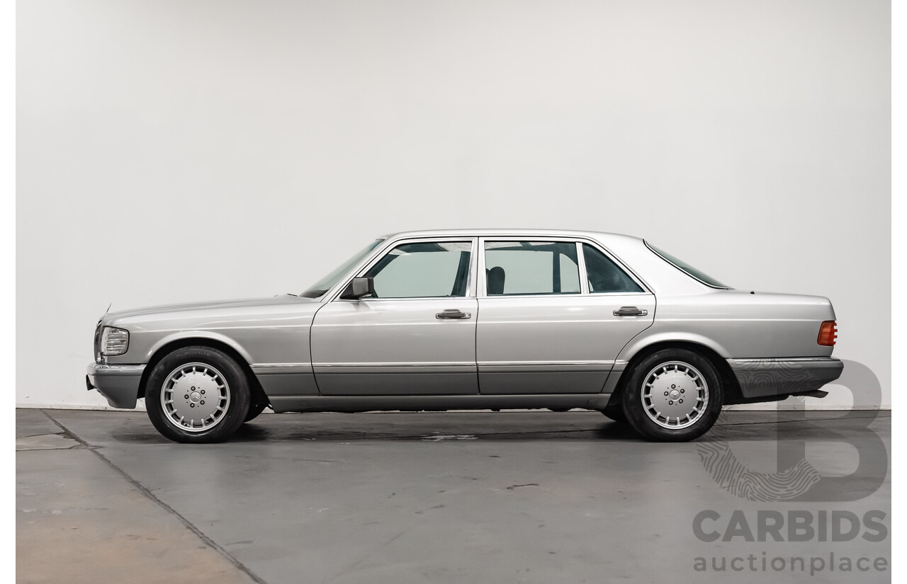 3/1989 Mercedes Benz 420 SEL W126 4d Sedan Silver V8 4.2L