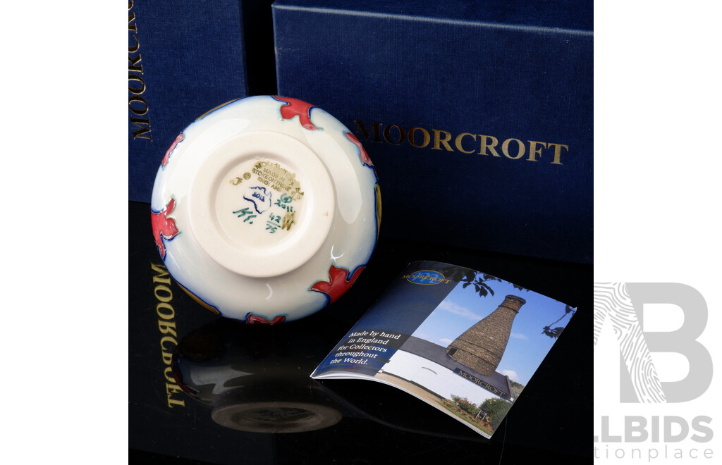 Moorcroft Porcelain Limited Edition 42 of 75 Australian Series Vase in Original Box