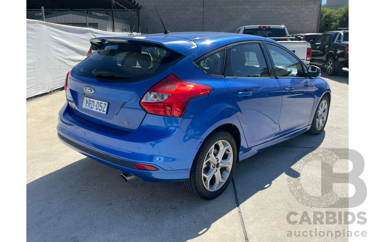 09/13 Ford Focus SPORT FWD LW MK2 5D Hatchback Blue 2.0L