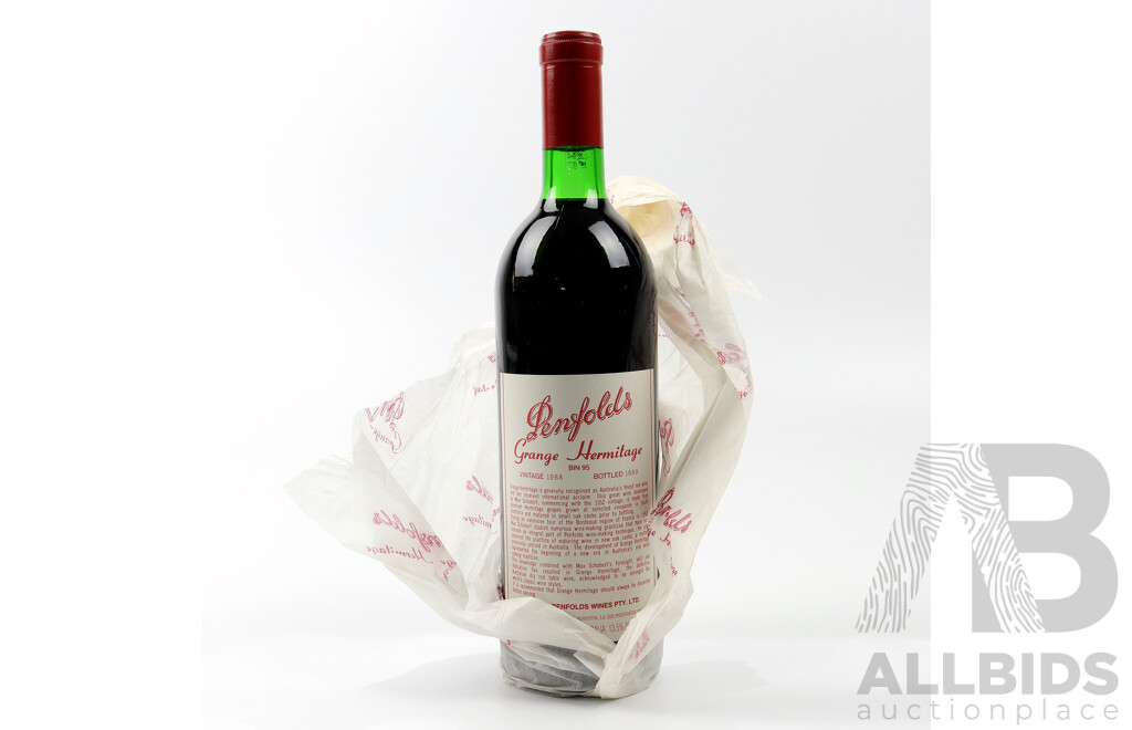 Penfolds Bin 95 Grange, Vintage 1988