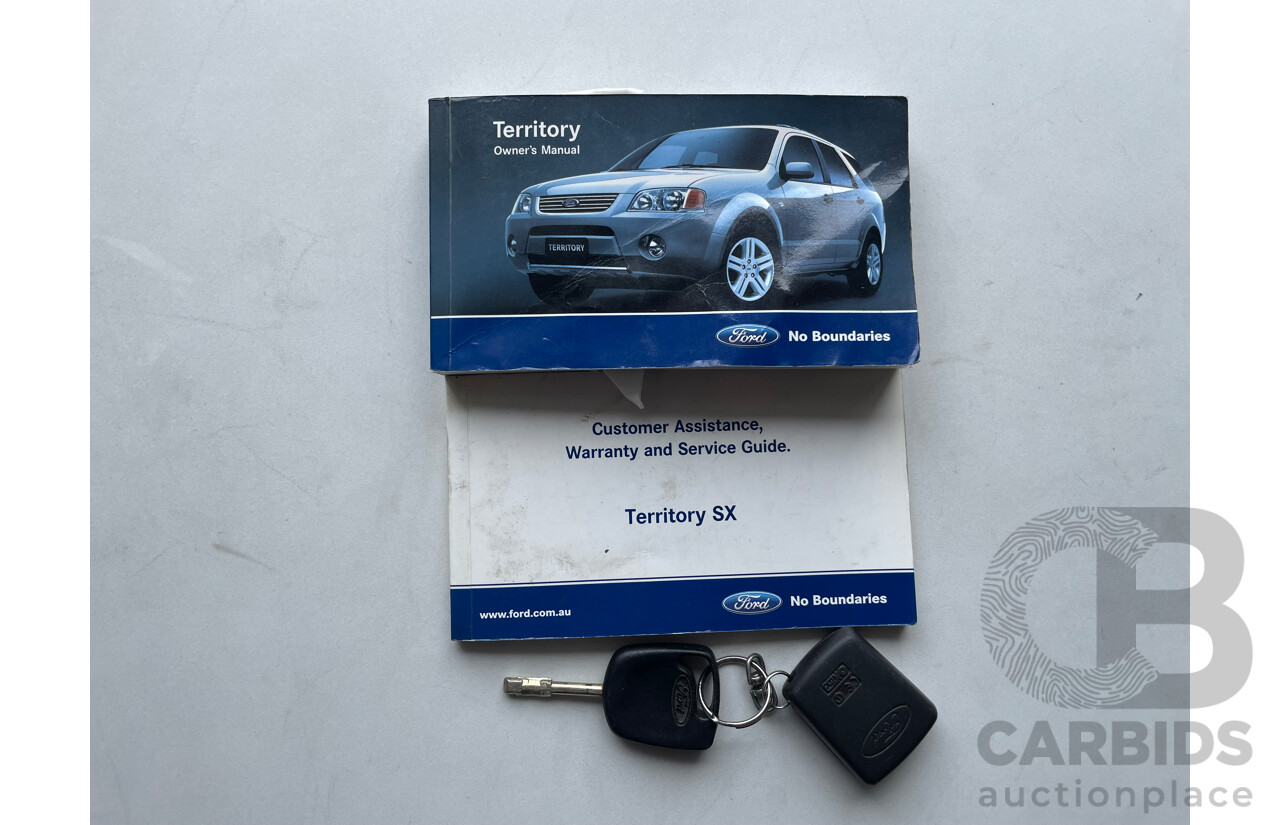 09/04 Ford Territory TS (RWD) RWD SX 4D Wagon Blue 4.0L