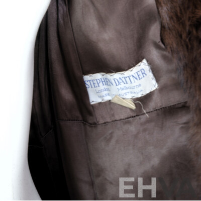 Vintage Stephen Dattner Rabbit Fur Coat