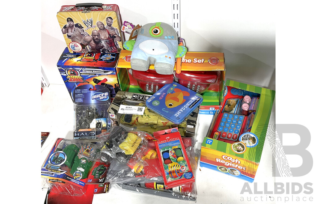 Large Assortment of Toys Inlcuding Kung Zhu