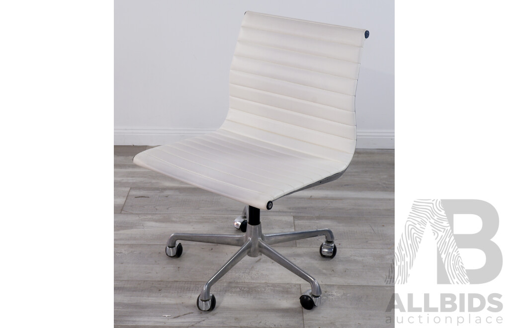 Vintage Eames Low Back Office Chair by ICF