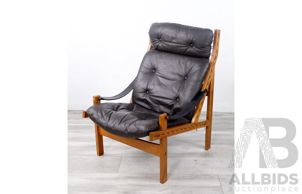 Hunter Safari Chair by Trojorn Afdal for Bruksbo