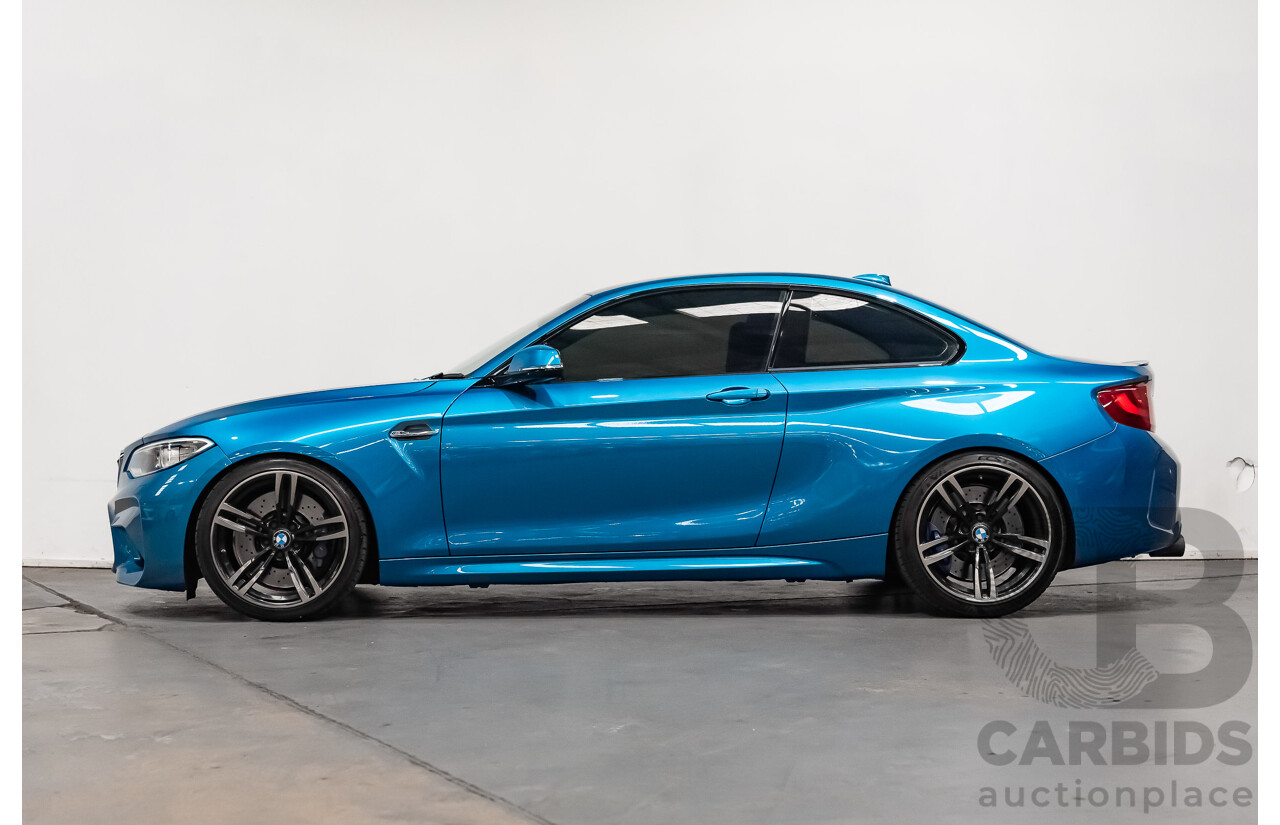 09/16 BMW M2 RWD F87 2D Coupe Long Beach Blue Turbo 3.0L
