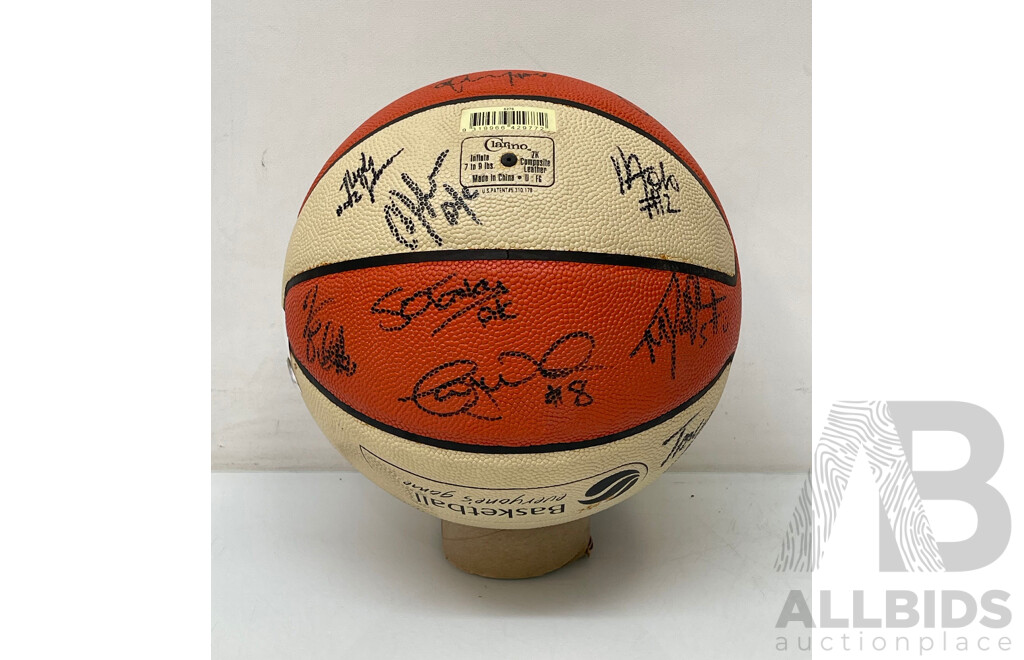 Canberra Capitals Signed WNBL Match Ball