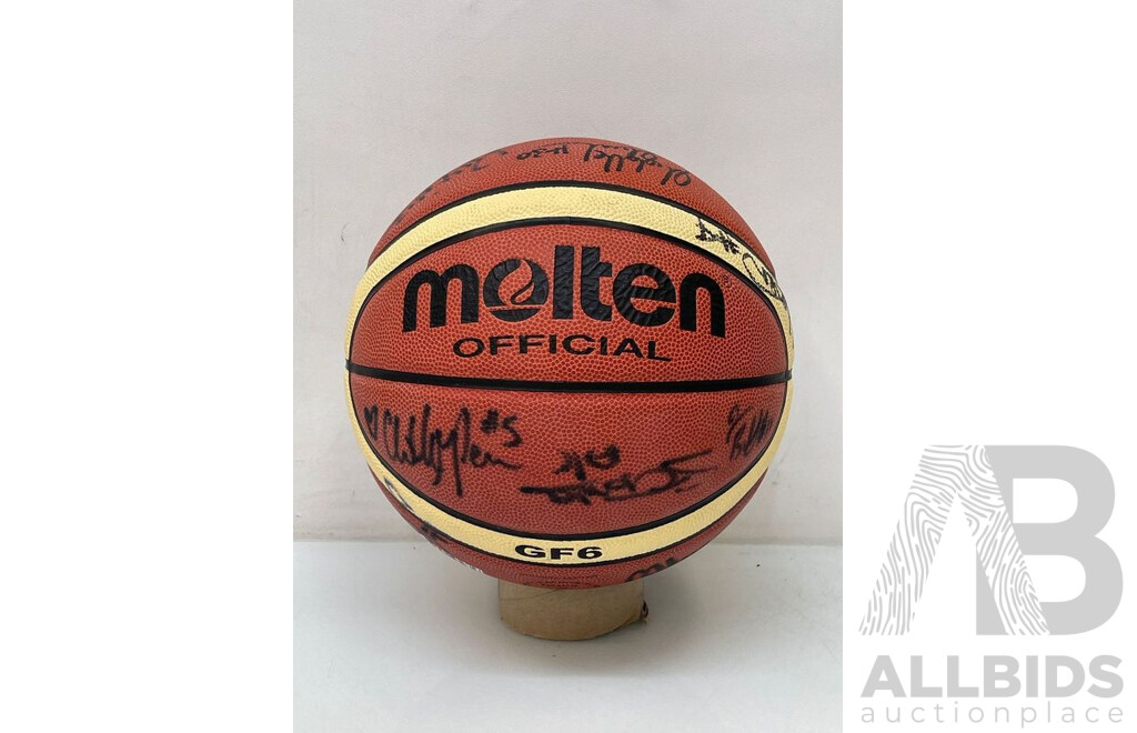 Canberra Capitals Signed WNBL Match Ball