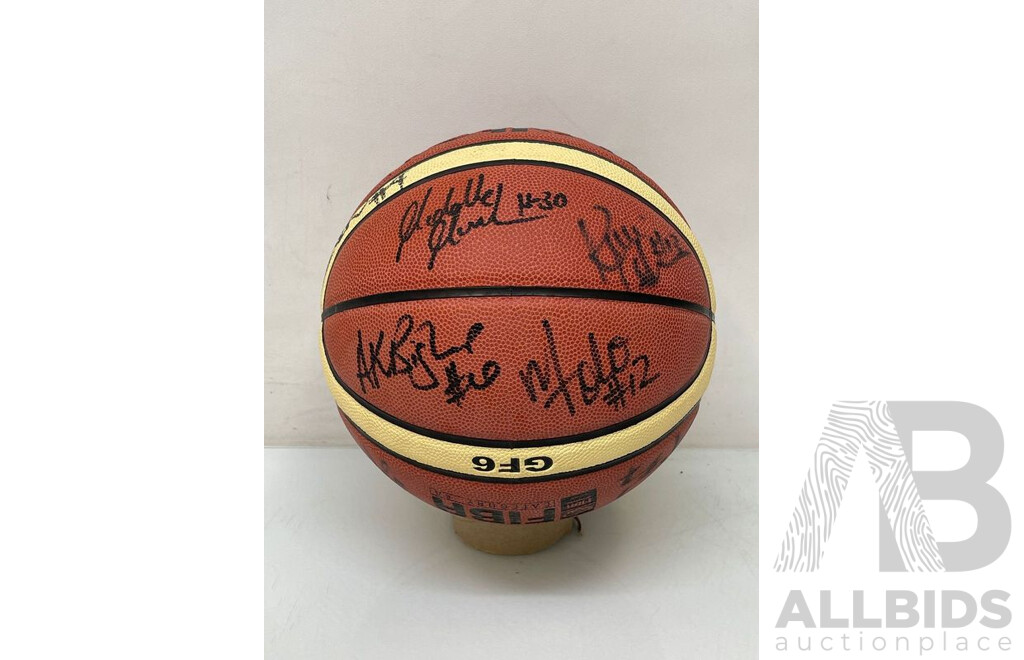 Canberra Capitals Signed WNBL Match Ball