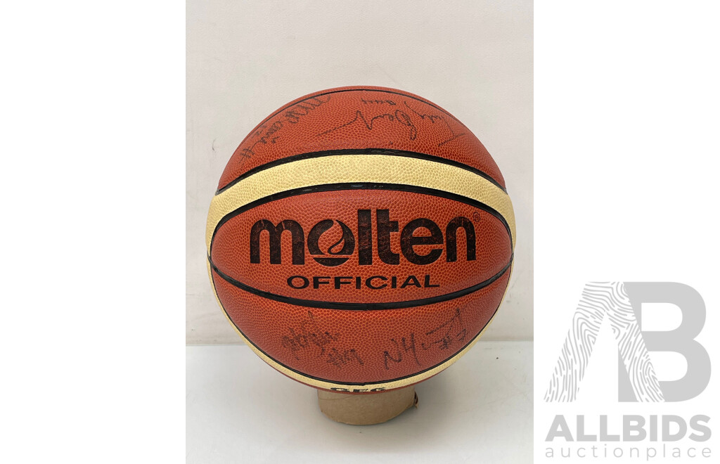 Canberra Capitals Signed WNBL Match Ball