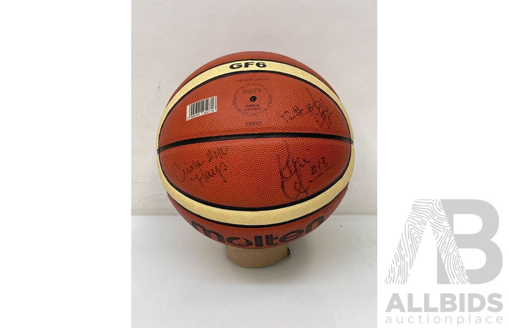 Canberra Capitals Signed WNBL Match Ball