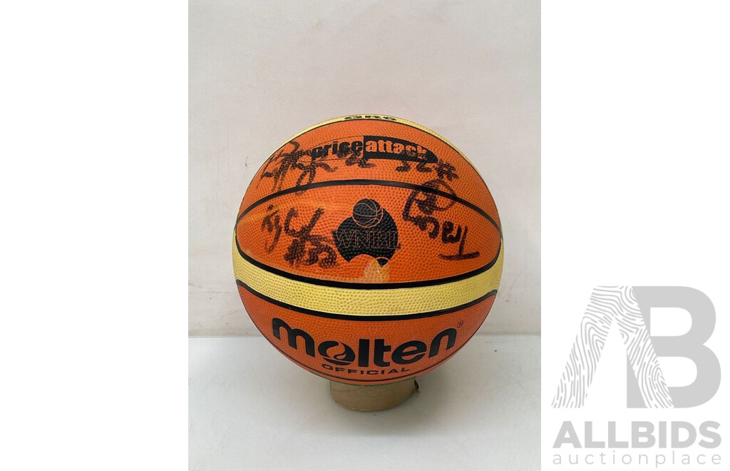 Canberra Capitals Signed WNBL Match Ball