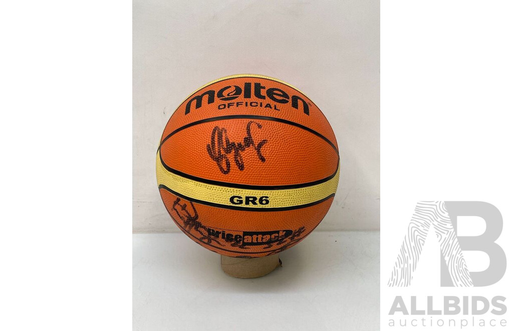 Canberra Capitals Signed WNBL Match Ball