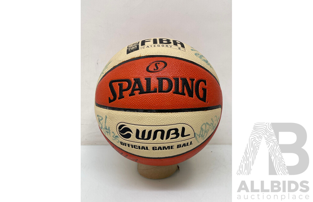 Canberra Capitals Signed WNBL Match Ball