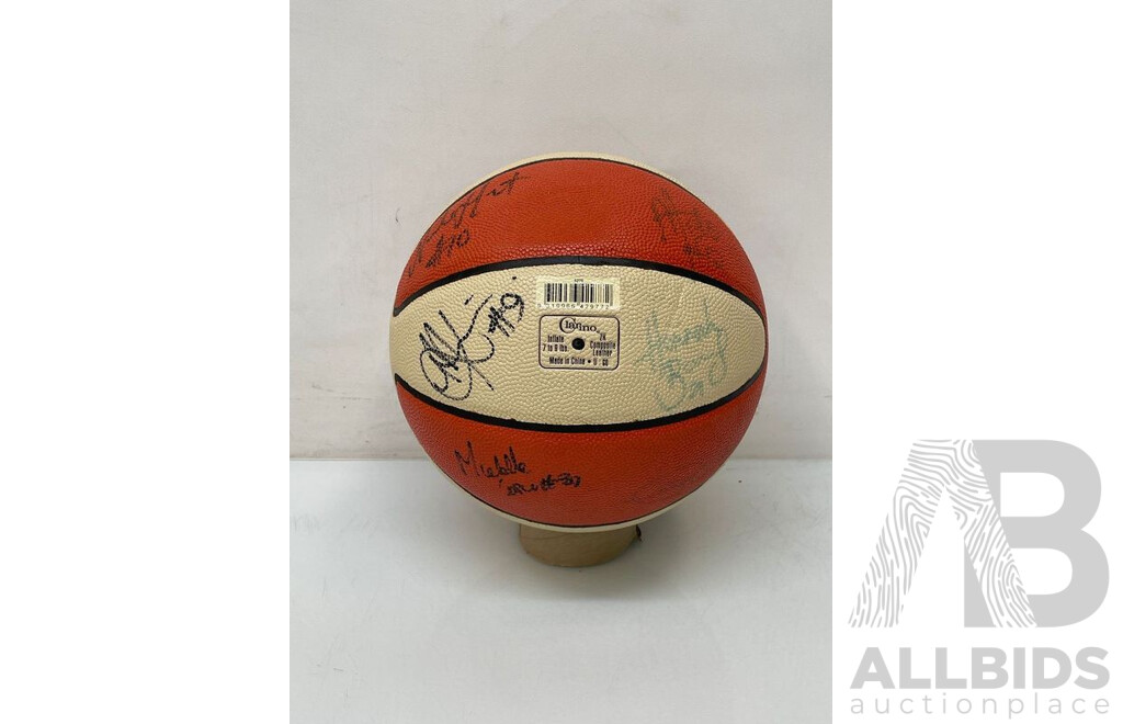 Canberra Capitals Signed WNBL Match Ball