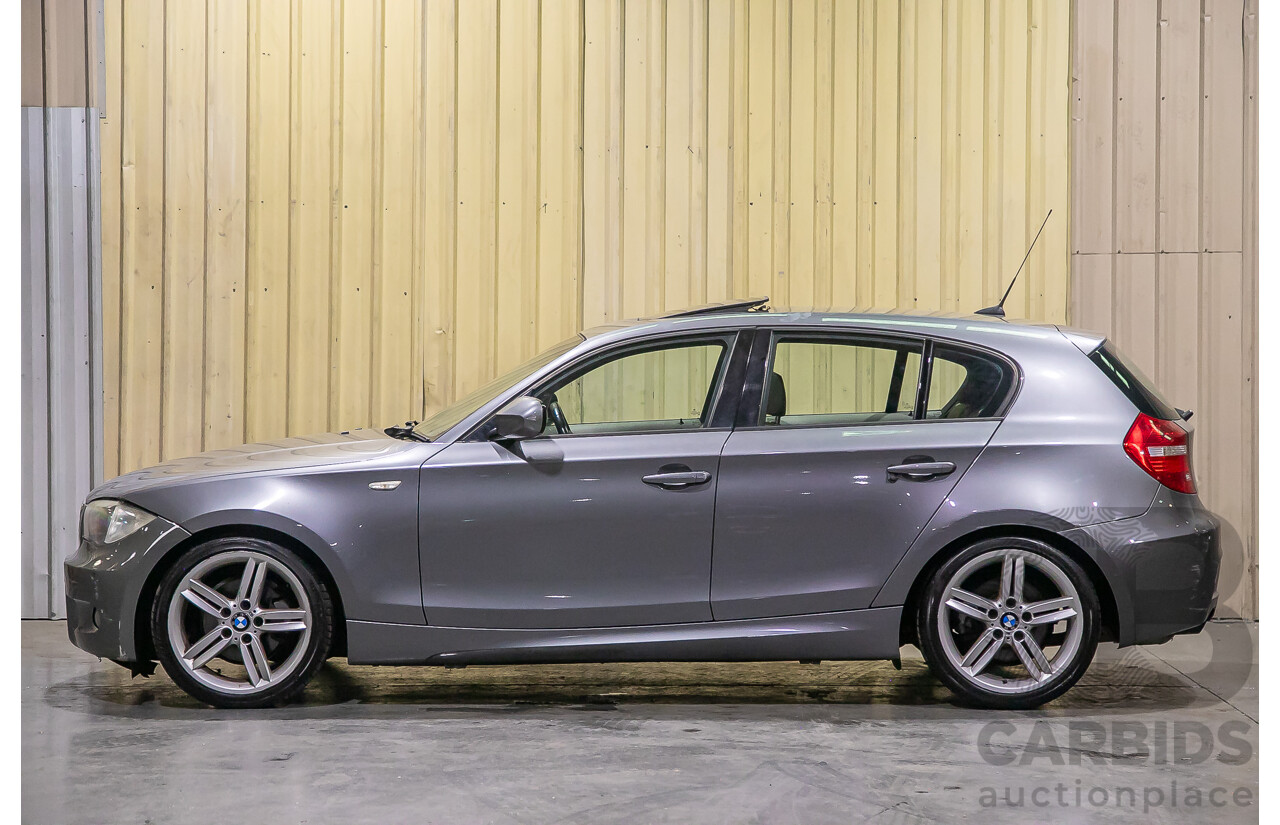 6/2011 BMW 118i M-Sport Pack E87 MY11 5d Hatchback Grey 2.0L