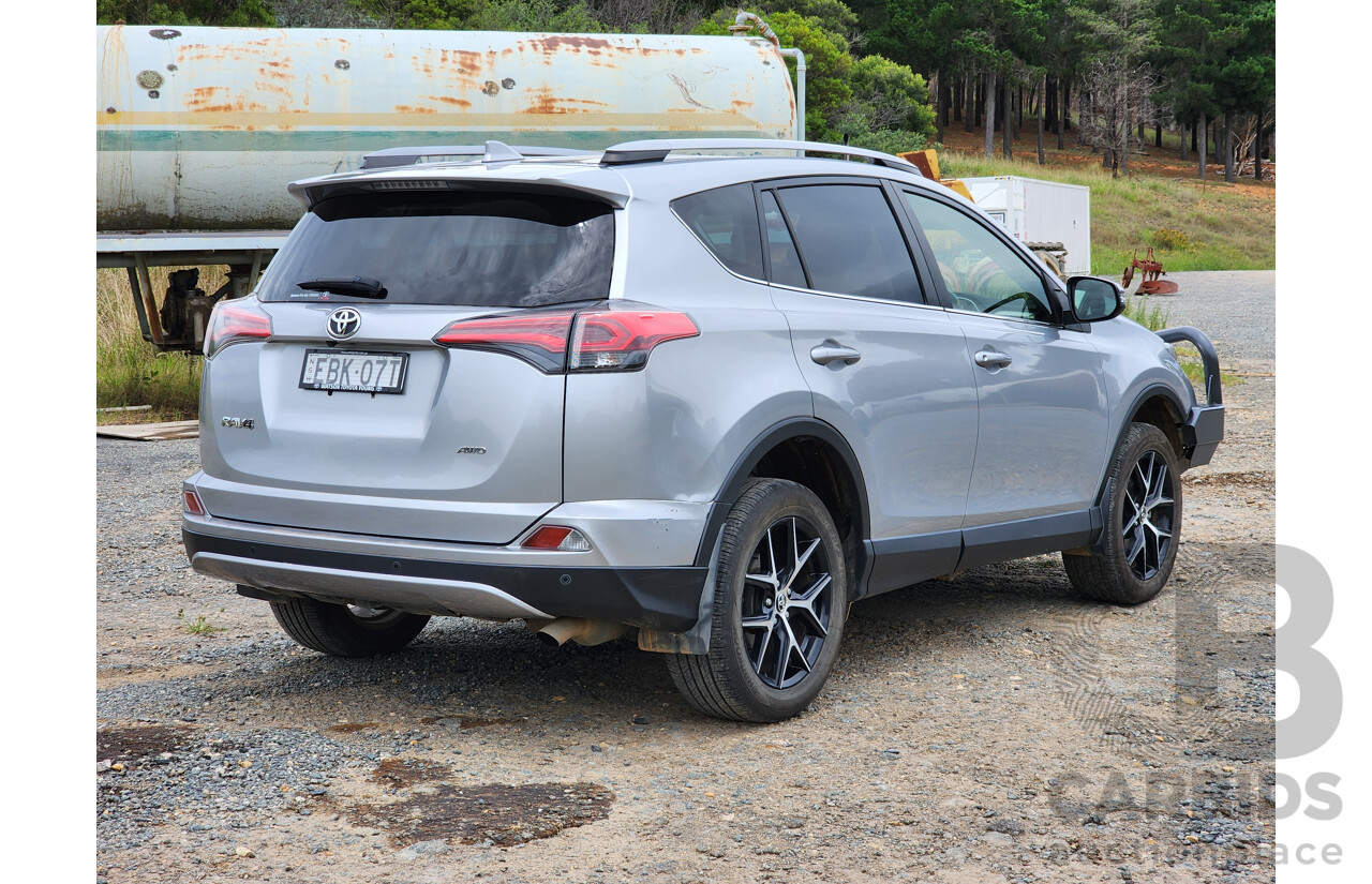 01/2019 Toyota RAV4 GXL (AWD) ASA44R 4d Wagon Silver Sky 2.5L