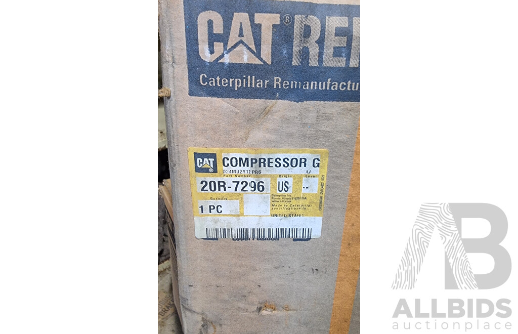 CAT Remanufactured Compressor