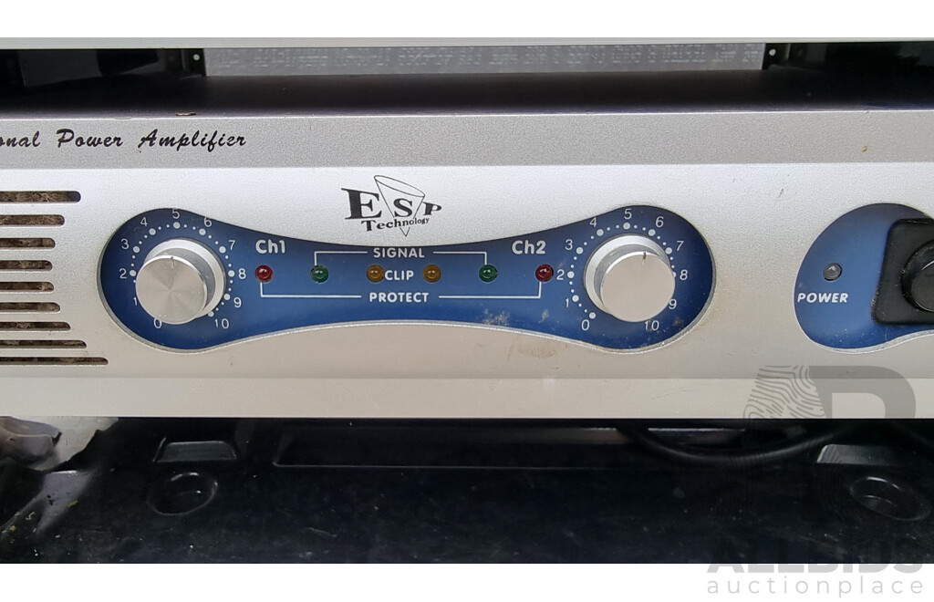 ESP TECH SL-1100 Power Amplifier