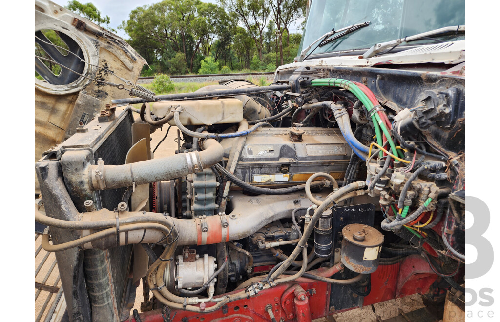 05/1993 Ford Aeromax L9000 6x4 Bogie Prime Mover 2d Cab Chassis White Turbo Diesel 420HP