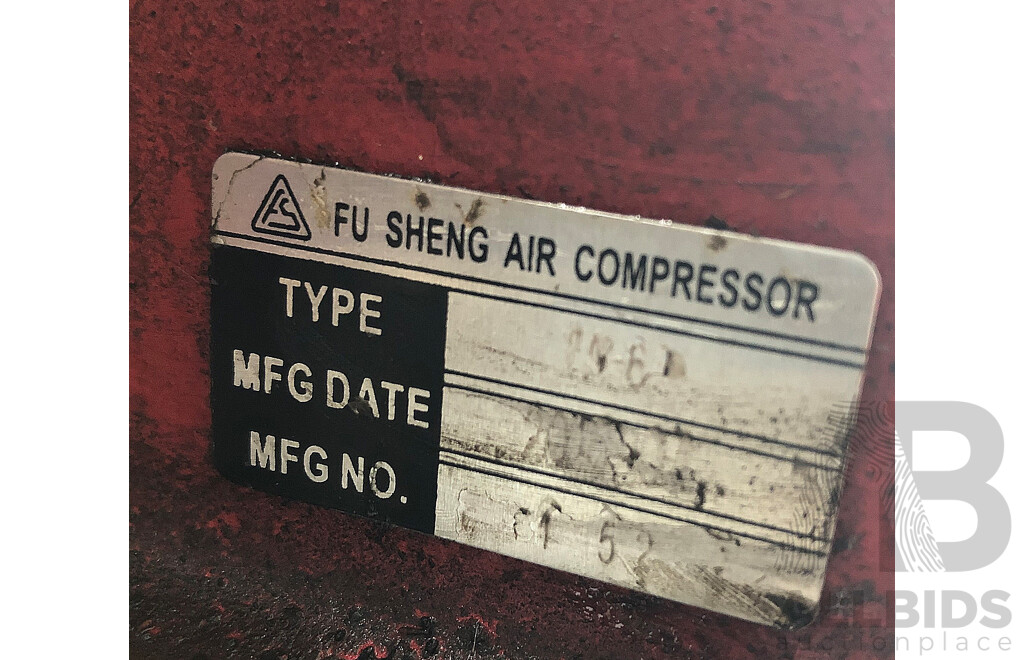 FU SHENG TOOLEX 240V Electric 190L Air Compressor - TT40