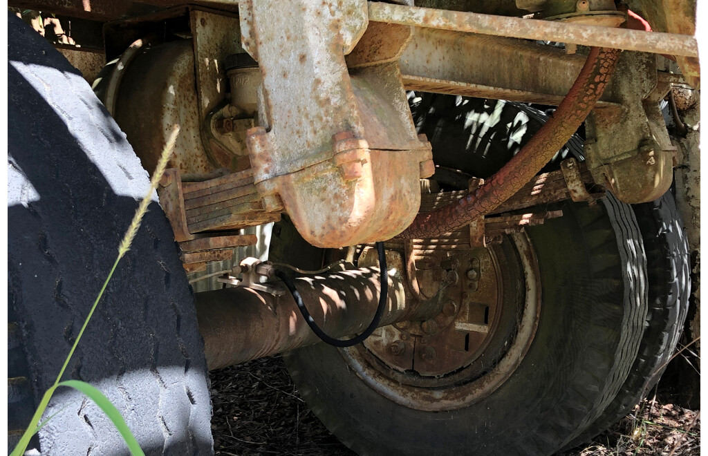 1958 Single Axle Skeltal 30ft Trailer