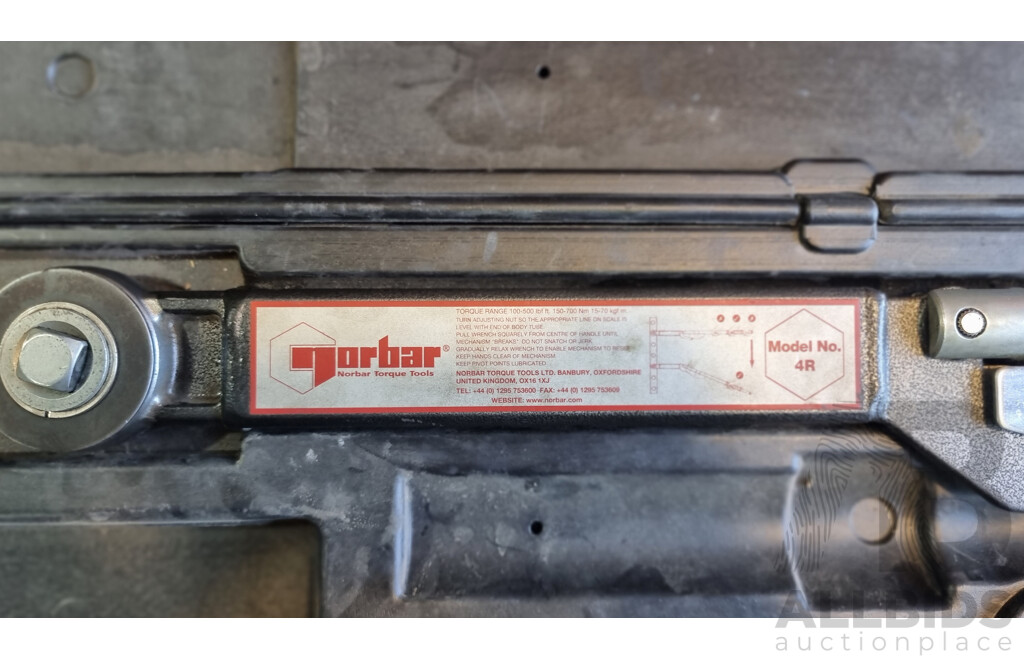 NORBAR - 4R Torque Wrench with Carry Case